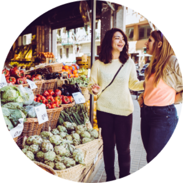 Language experience for foodies